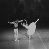 New York City Ballet production of "Gounod Symphony"with Allegra Kent and Jacques d'Amboise, choreography by George Balanchine (New York)