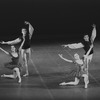 New York City Ballet production of "Variations from Don Sebastian" with Bettijane Sills, Richard Rapp, Suki Schorer and William Weslow, choreography by George Balanchine.. (New York)