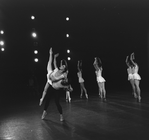 New York City Ballet production of "Concerto Barocco" with Suzanne Farrell and Conrad Ludlow, choreography by George Balanchine (New York)