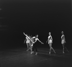 New York City Ballet production of "Concerto Barocco" with Suzanne Farrell and Conrad Ludlow, choreography by George Balanchine (New York)