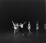 New York City Ballet production of "Concerto Barocco" with Suzanne Farrell and Conrad Ludlow, choreography by George Balanchine (New York)