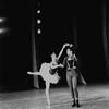 New York City Ballet production of "Stars and Stripes"  Melissa Hayden and Jacques d'Amboise, choreography by George Balanchine (New York)