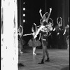New York City Ballet production of "Stars and Stripes"  Melissa Hayden and Jacques d'Amboise, choreography by George Balanchine CROP LEFT SIDE (New York)