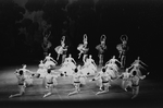 New York City Ballet production of "Gounod Symphony" corps de ballet, choreography by George Balanchine (New York)