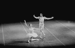 New York City Ballet production of "Raymonda Variations" with Jacques d'Amboise and Patricia Wilde, choreography by George Balanchine (New York)