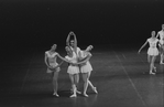 New York City Ballet production of "Concerto Barocco" with Melissa Hayden and Conrad Ludlow, (Susan Kenniff and Marnee Morris), choreography by George Balanchine (New York)