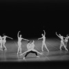 New York City Ballet production of "Movements for Piano and Orchestra" with Jacques d'Amboise and Suzanne Farrell, choreography by George Balanchine (New York)