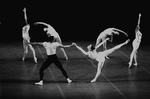 New York City Ballet production of "Movements for Piano and Orchestra" with Jacques d'Amboise and Suzanne Farrell, choreography by George Balanchine (New York)