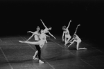 New York City Ballet production of "Movements for Piano and Orchestra" with Jacques d'Amboise and Suzanne Farrell, choreography by George Balanchine (New York)