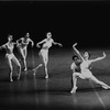 New York City Ballet production of "Movements for Piano and Orchestra" with Jacques d'Amboise and Suzanne Farrell, choreography by George Balanchine (New York)