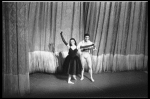 New York City Ballet production of "Fantasy" with Edward Villella and Patricia McBride take a bow, choreography by John Taras (New York)