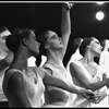 New York City Ballet production of "Concerto Barocco" with Suzanne Farrell (with Karin von Aroldingen and Marnee Morris), choreography by George Balanchine (New York)