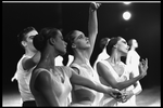 New York City Ballet production of "Concerto Barocco" with Suzanne Farrell (with Karin von Aroldingen and Marnee Morris), choreography by George Balanchine (New York)