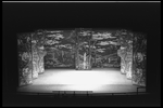 New York City Ballet production of "The Chase" backdrop (set) by David Hays, choreography by Jacques d'Amboise (New York)