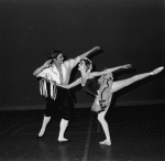 New York City Ballet production of "Tarantella" with dancers Patricia McBride and Edward Villella, choreography by George Balanchine (New York)