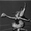 New York City Ballet production of "Tarantella" with dancers Patricia McBride and Edward Villella, choreography by George Balanchine (New York)