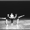 New York City Ballet production of "Agon" with dancers Carol Sumner, Edward Villella and Patricia Neary, choreography by George Balanchine (New York)