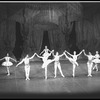 New York City Ballet production of "Divertimento No. 15" with Robert Rodham, Carol Sumner, Anthony Blum, Mimi Paul, and Earle Sieveling, choreography by George Balanchine (New York)