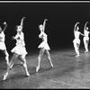 New York City Ballet production of "Concerto Barocco" with Tina McConnell, Karin von Aroldingen and Ruth Ann King, choreography by George Balanchine (New York)