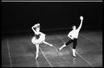 New York City Ballet production of "Tarantella" with Patricia McBride and Edward Villella, choreography by George Balanchine (New York)