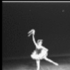 New York City Ballet production of "Tarantella" with Patricia McBride and Edward Villella, choreography by George Balanchine (New York)