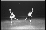 New York City Ballet production of "Tarantella" with Patricia McBride and Edward Villella, choreography by George Balanchine (New York)