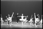 New York City Ballet production of "Symphony in C" with Mimi Paul and Conrad Ludlow, choreography by George Balanchine (New York)