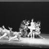 New York City Ballet production of "Fanfare" with Gloria Govrin as the harp, choreography by Jerome Robbins (New York)