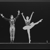 New York City Ballet production of "Stars and Stripes" with Patricia McBride and Jacques d'Amboise, choreography by George Balanchine (New York)