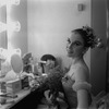 New York City Ballet dancer Patricia McBride in dressing room before "Raymonda Variations", choreography by George Balanchine (New York)