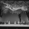 New York City Ballet production of "Irish Fantasy" showing set by David Hays, choreography by Jacques d'Amboise (New York)