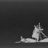 New York City Ballet production of "Serenade", with Nicholas Magallanes and Patricia Wilde, on floor are Mimi Paul and Maria Tallchief, choreography by George Balanchine (New York)