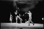 New York City Ballet production of "Swan Lake"; George Balanchine rehearsing Edward Villella, choreography by George Balanchine (New York)