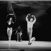 New York City Ballet production of "Swan Lake"; George Balanchine rehearsing Edward Villella, choreography by George Balanchine (New York)
