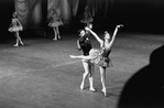 New York City Ballet production of "Ballet Imperial" with Suzanne Farrell and Jacques d'Amboise, choreography by George Balanchine (New York)