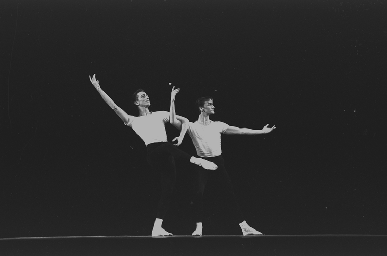 New York City Ballet Production Of Agon With Richard Rapp And Robert