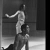 New York City Ballet production of "Afternoon of a Faun" with Allegra Kent and Jacques d'Amboise, choreography by George Balanchine.. (New York)
