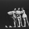 New York City Ballet production of "Apollo" with Jacques d'Amboise, Gloria Govrin, Suzanne Farrell, and Patricia Neary, choreography by George Balanchine (New York)