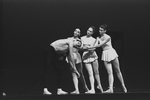 New York City Ballet production of "Apollo" with Jacques d'Amboise, Gloria Govrin, Suzanne Farrell, and Patricia Neary, choreography by George Balanchine (New York)