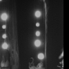 New York City Ballet production of "Swan Lake" with dancer Patricia McBride waiting in wings, choreography by George Balanchine (New York)
