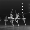 New York City Ballet production of "Divertimento No. 15" with Melissa Hayden center, choreography by George Balanchine (New York)