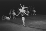New York City Ballet production of "Swan Lake" with Maria Tallchief and Andre Prokovsky, choreography by George Balanchine (New York)