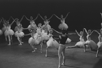 New York City Ballet production of "Swan Lake" with Maria Tallchief and Andre Prokovsky, choreography by George Balanchine (New York)