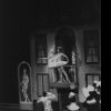 New York City Ballet production of "Harlequinade" with Edward Villella, Patricia McBride and Suki Schorer on balcony, choreography by George Balanchine (New York)