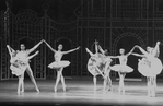 New York City Ballet production of "Divertimento No. 15" with Melissa Hayden, Arthur Mitchell and Richard Rapp, choreography by George Balanchine (New York)
