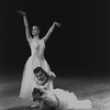 New York City Ballet production of "Serenade" with Marnee Morris, Nicholas Magallanes and Allegra Kent, choreography by George Balanchine (New York)
