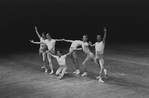 New York City Ballet production of "Variations", choreography by George Balanchine (New York)