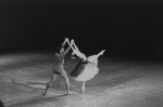 New York City Ballet production of "Brahms-Schoenberg Quartet" with Patricia McBride and Conrad Ludlow, choreography by George Balanchine (New York)