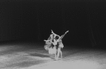 New York City Ballet production of "Brahms-Schoenberg Quartet" with Patricia McBride and Conrad Ludlow, choreography by George Balanchine (New York)