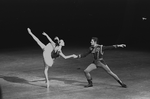 New York City Ballet production of "Stars and Stripes" with Patricia McBride and Conrad Ludlow, choreography by George Balanchine (New York)